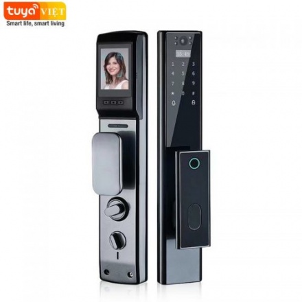 Khóa cửa thông minh Tuya camera WL04C